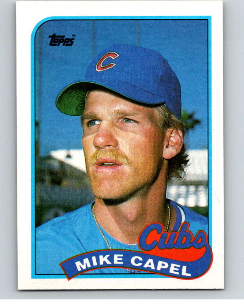 1989 Topps Baseball #767 Mike Capel RC Rookie Chicago Cubs Image 1