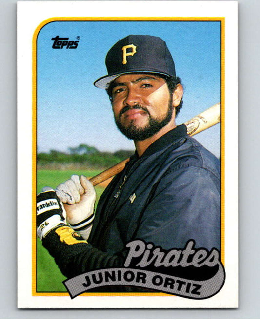 1989 Topps Baseball #769 Junior Ortiz  Pittsburgh Pirates  Image 1