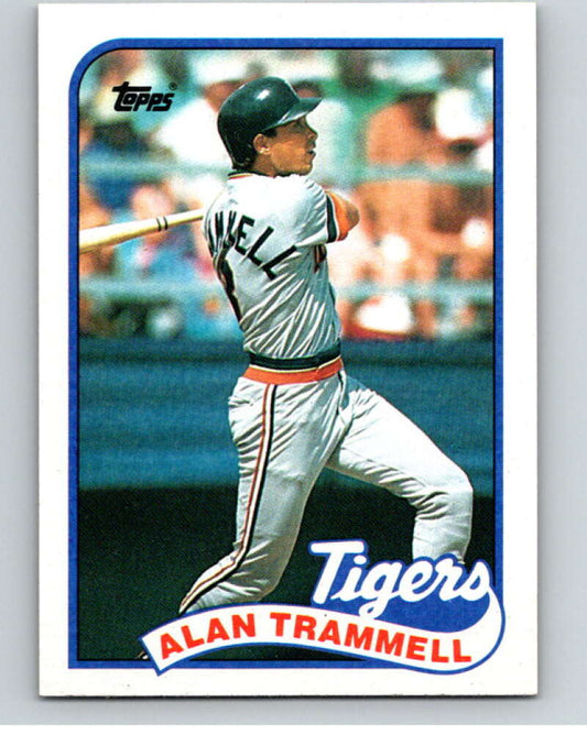 1989 Topps Baseball #770 Alan Trammell  Detroit Tigers  Image 1