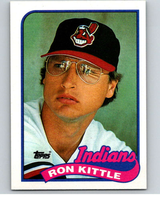 1989 Topps Baseball #771 Ron Kittle  Cleveland Indians  Image 1