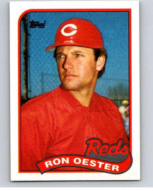 1989 Topps Baseball #772 Ron Oester  Cincinnati Reds  Image 1