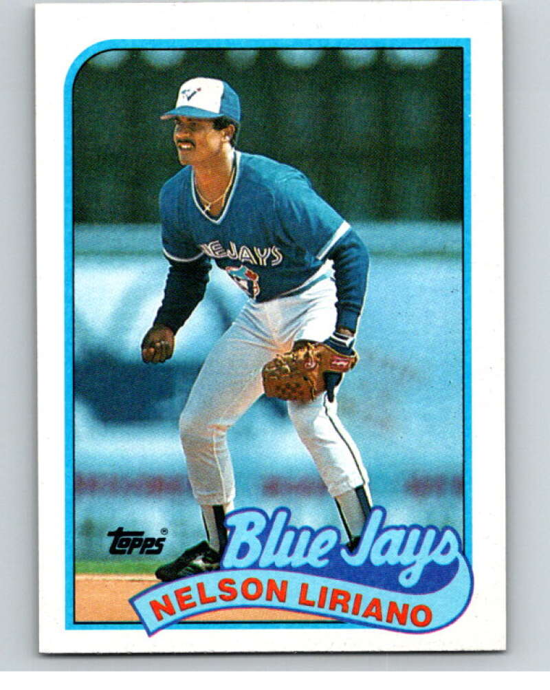 1989 Topps Baseball #776 Nelson Liriano Toronto Blue Jays Image 1