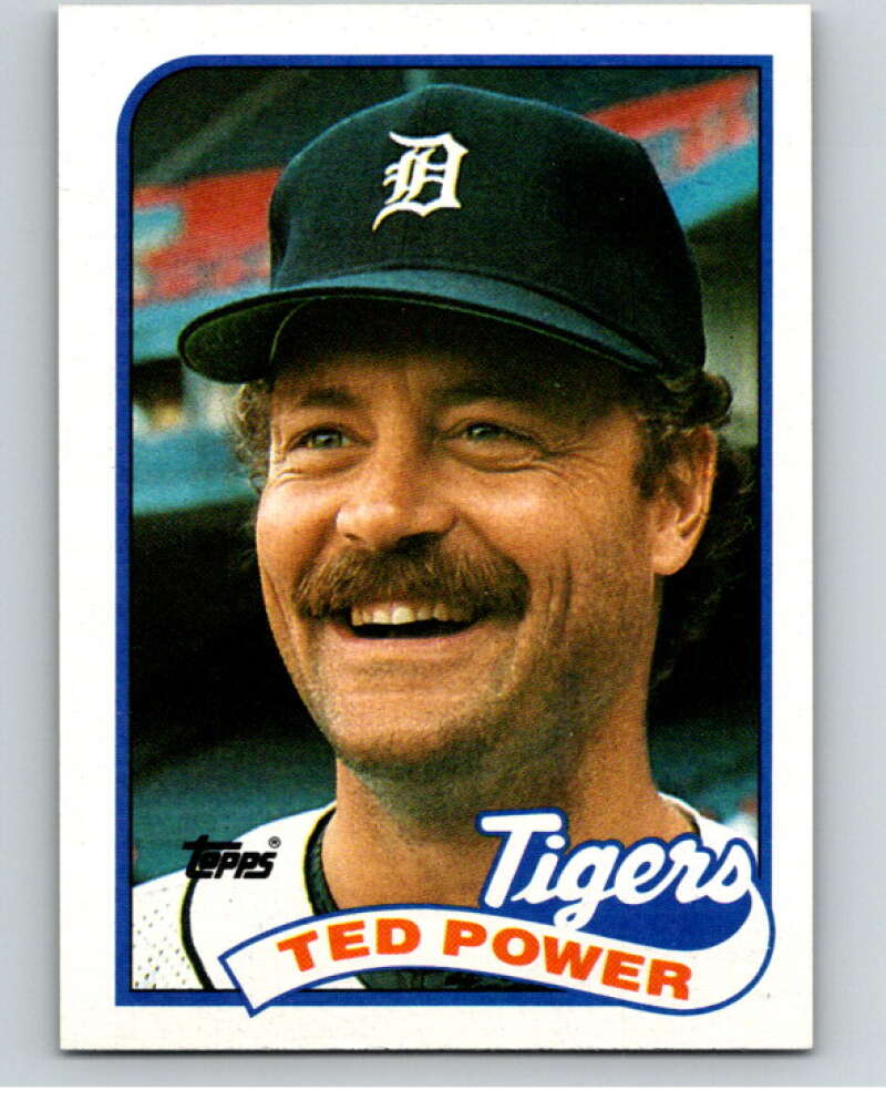 1989 Topps Baseball #777 Ted Power Detroit Tigers Image 1