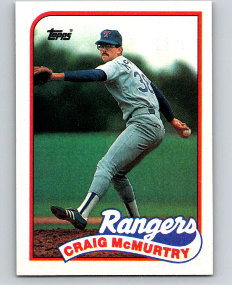 1989 Topps Baseball #779 Craig McMurtry Texas Rangers Image 1