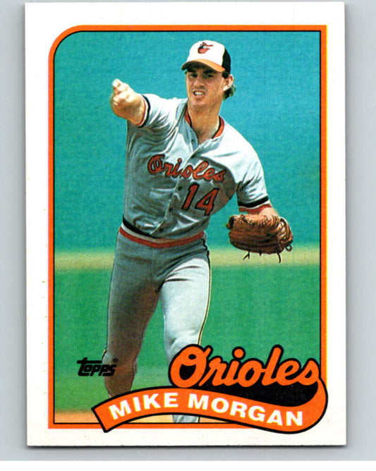 1989 Topps Baseball #788 Mike Morgan  Baltimore Orioles  Image 1