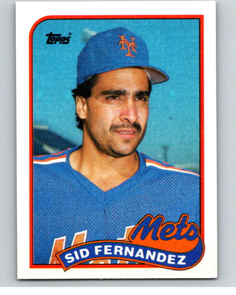 1989 Topps Baseball #790 Sid Fernandez New York Mets Image 1