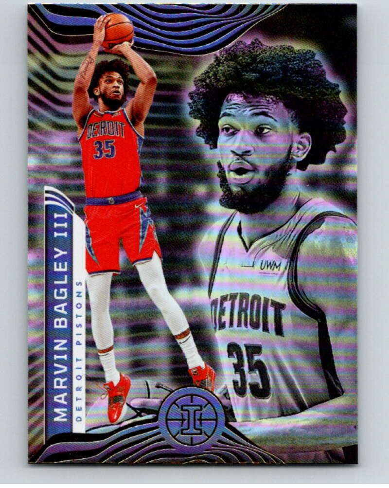 2021-22 Panini Illusions #45 Marvin Bagley III Detroit Pistons V86634 Image 1