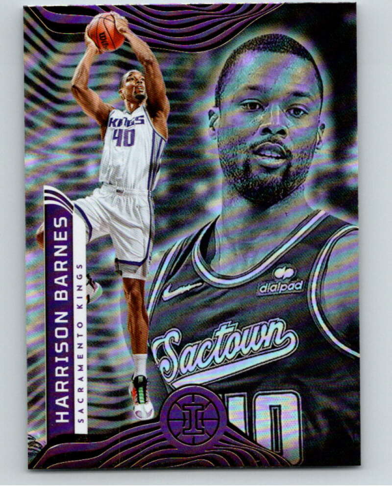 2021-22 Panini Illusions #91 Harrison Barnes Sacramento Kings V86654 Image 1