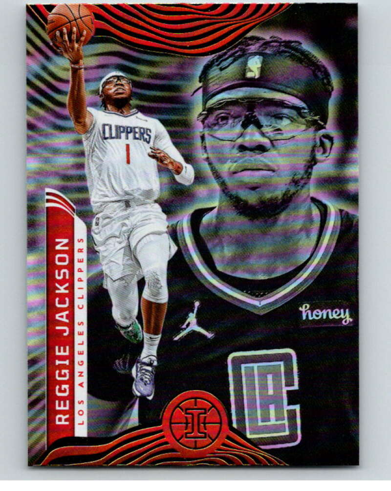 2021-22 Panini Illusions #113 Reggie Jackson Los Angeles Clippers V86659 Image 1
