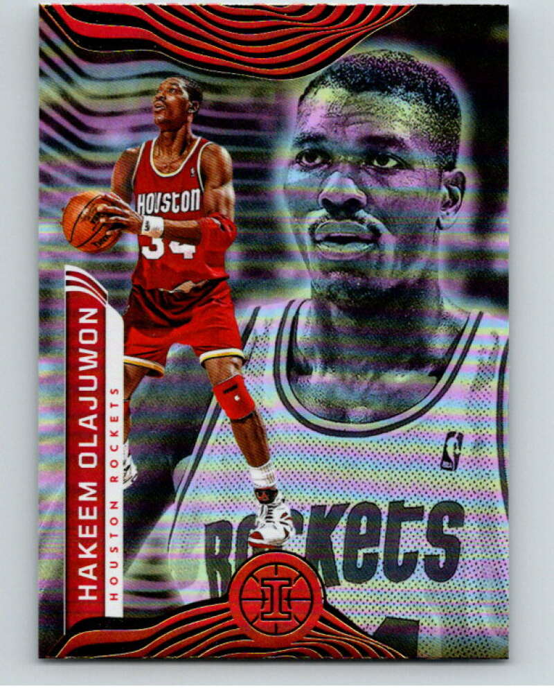 2021-22 Panini Illusions #137 Hakeem Olajuwon Houston Rockets V86675 Image 1