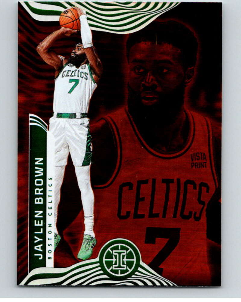2021-22 Panini Illusions Orange #2 Jaylen Brown V86685 Image 1