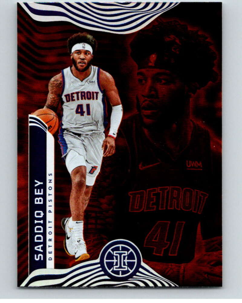 2021-22 Panini Illusions Orange #44 Saddiq Bey V86686 Image 1