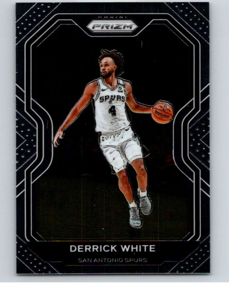 2020-21 Panini Prizm Basketball #174 Derrick White Spurs V86701 Image 1