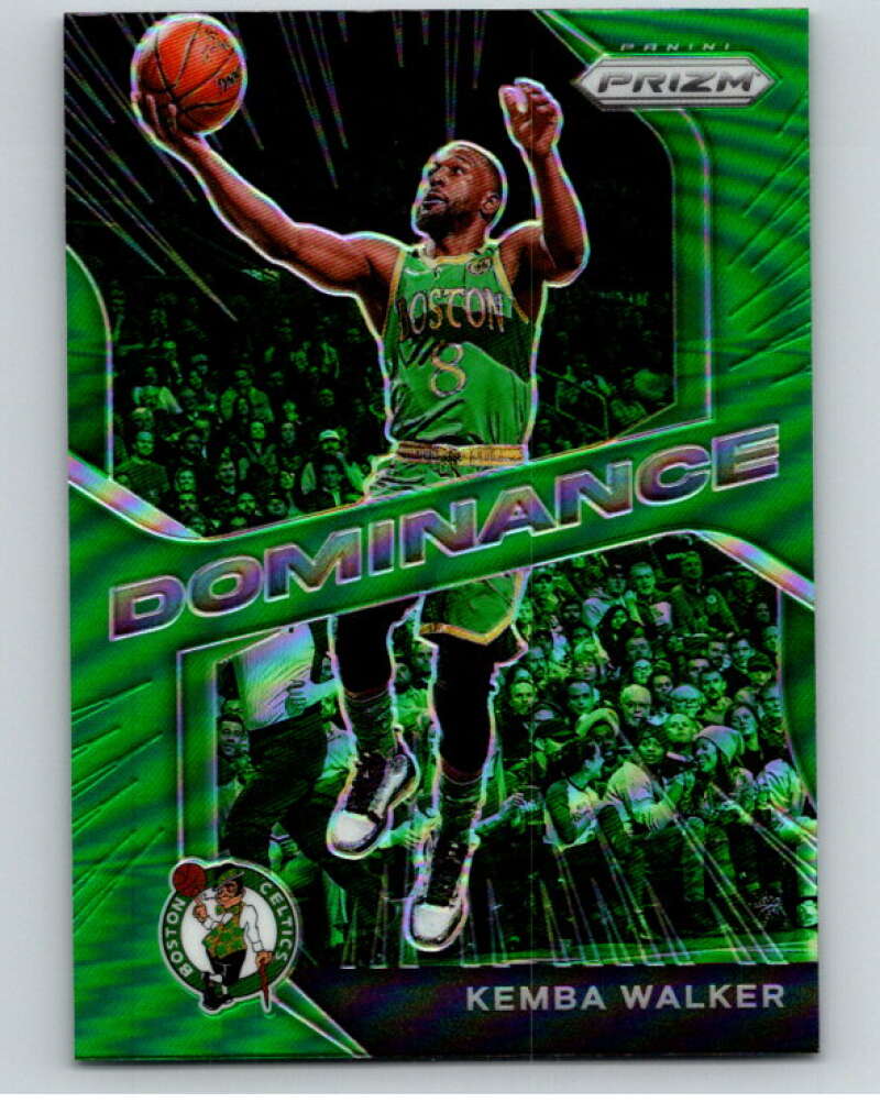 2020-21 Panini Prizm Dominance Green #13 Kemba Walker V86708 Image 1