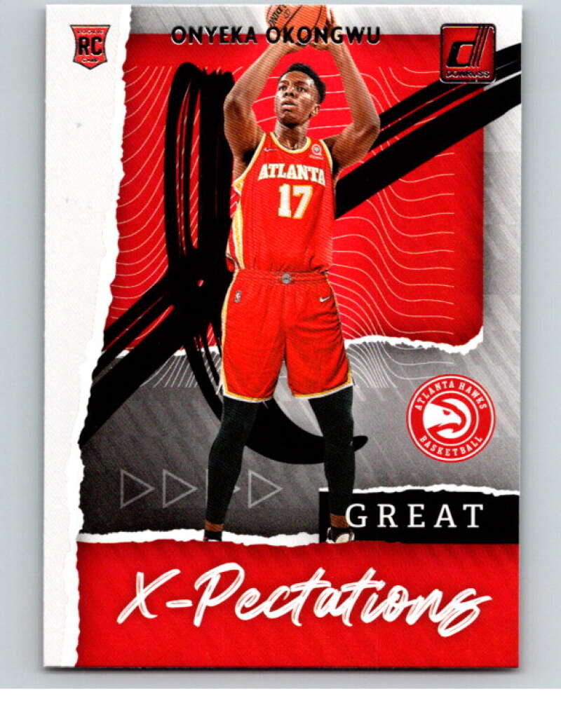 2020-21 Donruss Great X-Pectations #6 Onyeka Okongwu V86720 Image 1