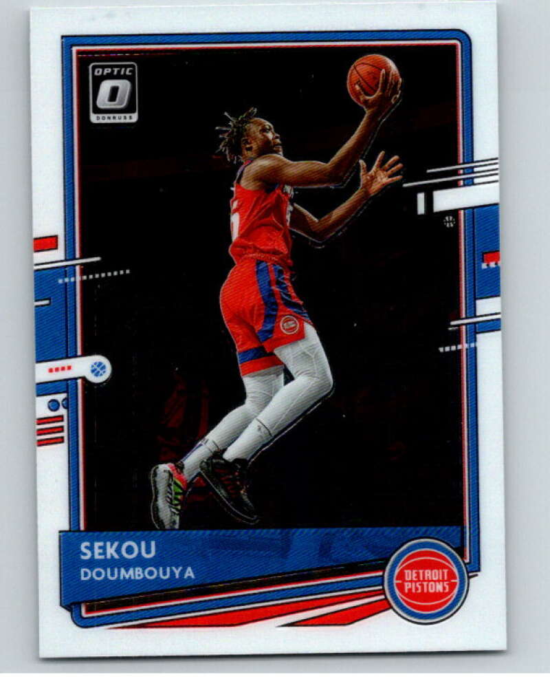 2020-21 Donruss Optic #19 Sekou Doumbouya Detroit Pistons V86732 Image 1