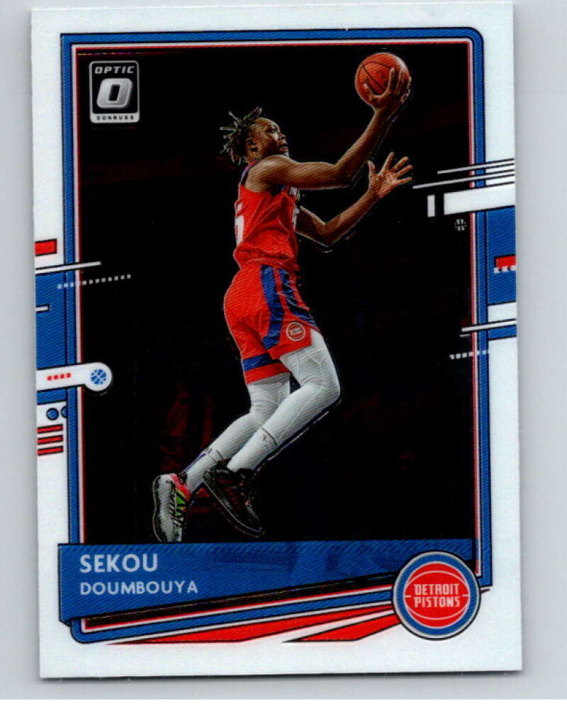 2020-21 Donruss Optic #19 Sekou Doumbouya Detroit Pistons V86733 Image 1
