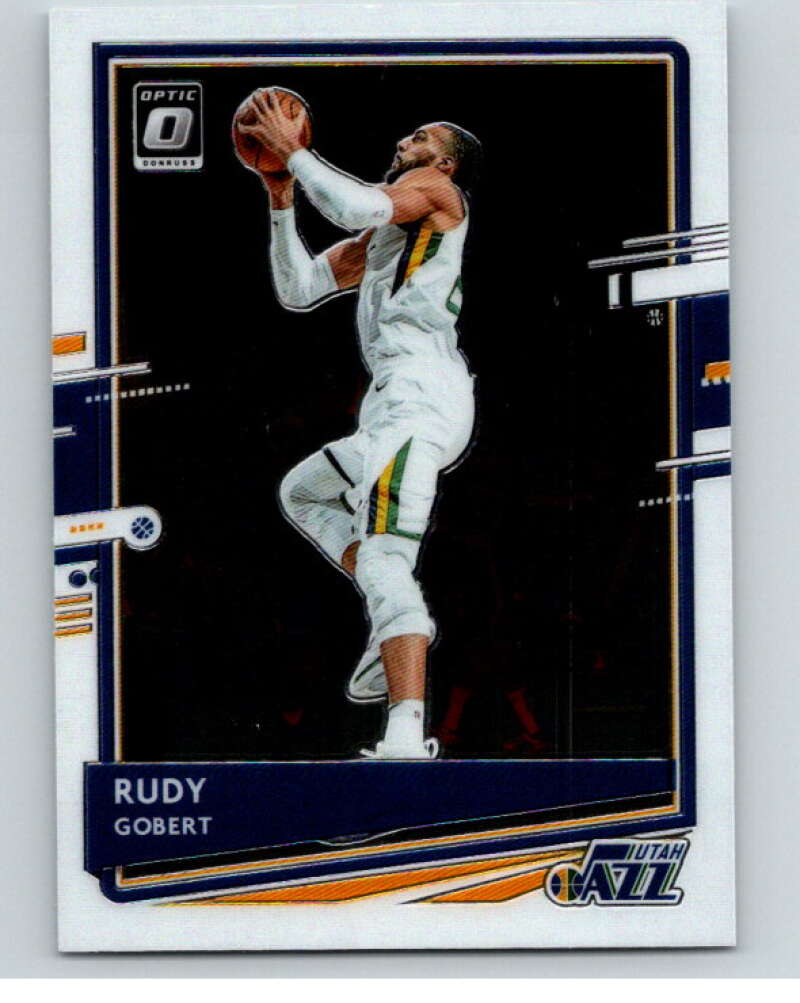2020-21 Donruss Optic #28 Rudy Gobert Utah Jazz V86737 Image 1