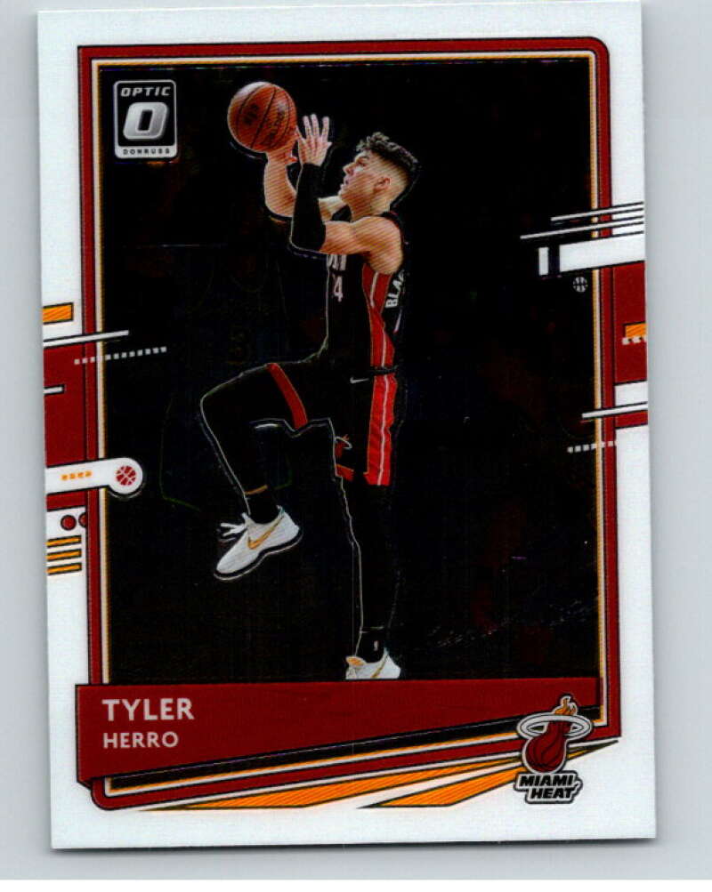2020-21 Donruss Optic #61 Tyler Herro Miami Heat V86753 Image 1