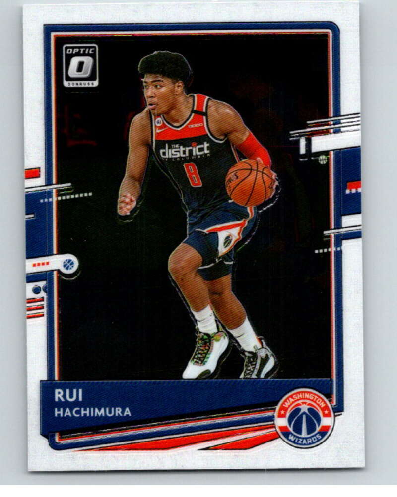 2020-21 Donruss Optic #67 Rui Hachimura Washington Wizards V86756 Image 1