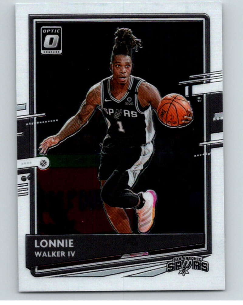 2020-21 Donruss Optic #83 Lonnie Walker IV San Antonio Spurs V86767 Image 1