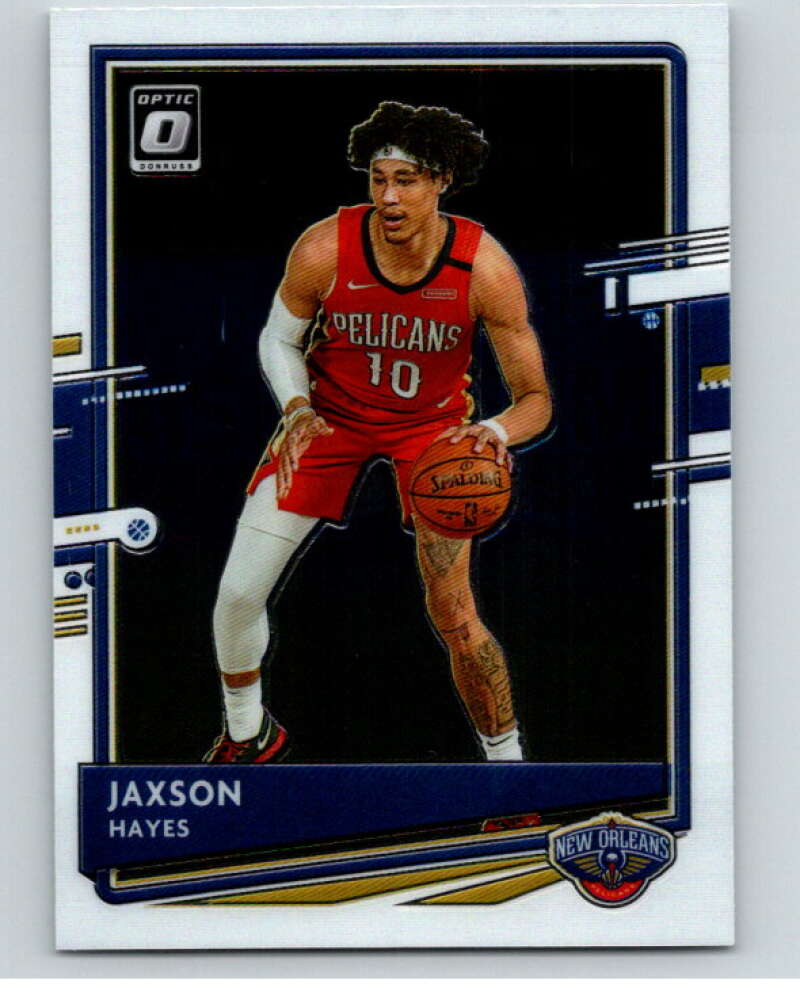 2020-21 Donruss Optic #97 Jaxson Hayes New Orleans Pelicans V86773 Image 1