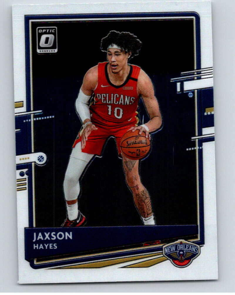 2020-21 Donruss Optic #97 Jaxson Hayes New Orleans Pelicans V86774 Image 1