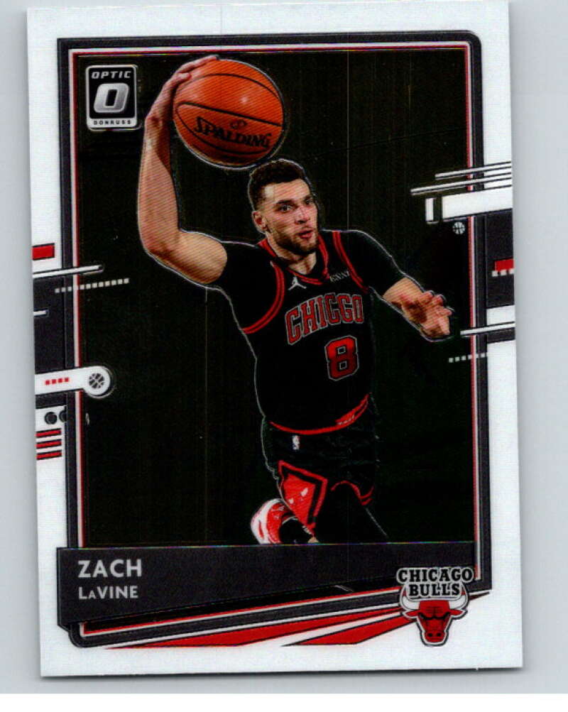 2020-21 Donruss Optic #116 Zach LaVine Chicago Bulls V86783 Image 1