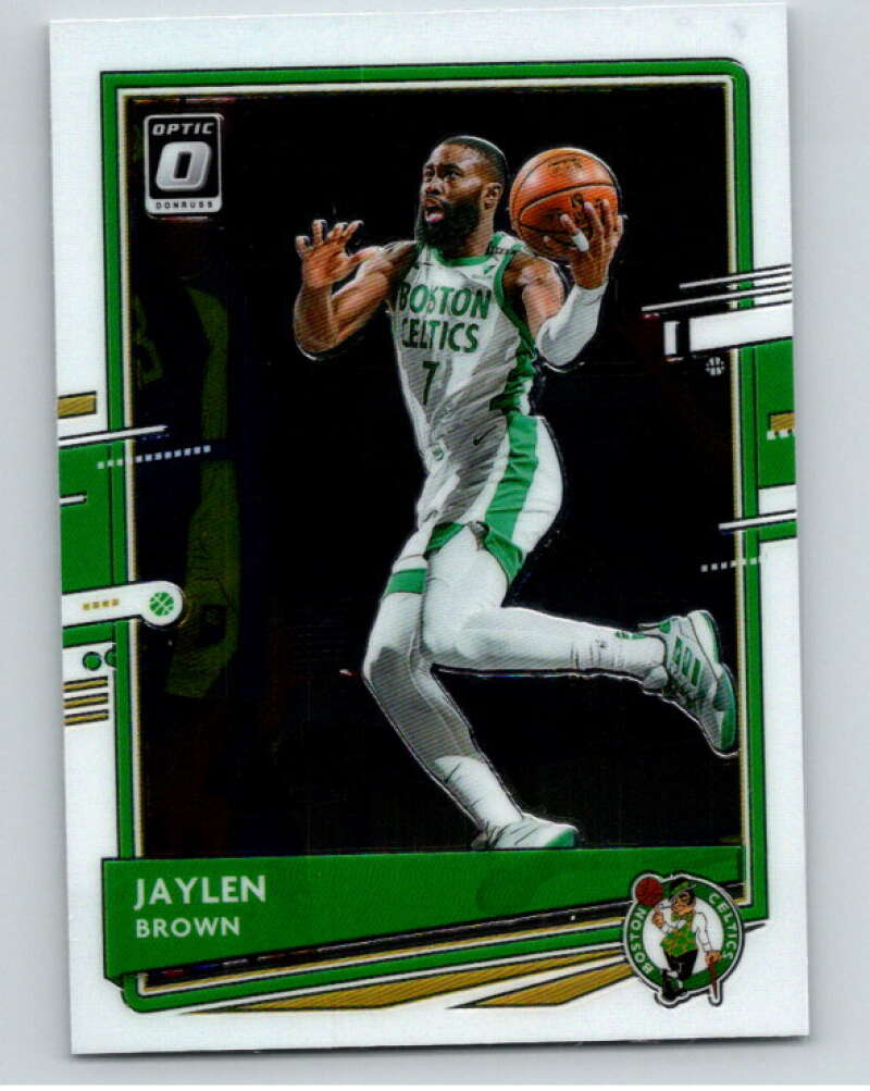 2020-21 Donruss Optic #127 Jaylen Brown Boston Celtics V86791 Image 1