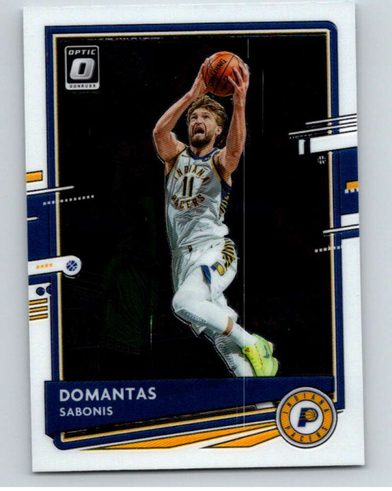 2020-21 Donruss Optic #142 Domantas Sabonis Indiana Pacers V86796 Image 1