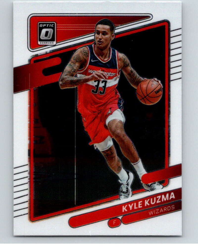 2021-22 Donruss Optic #15 Kyle Kuzma Washington Wizards V86808 Image 1
