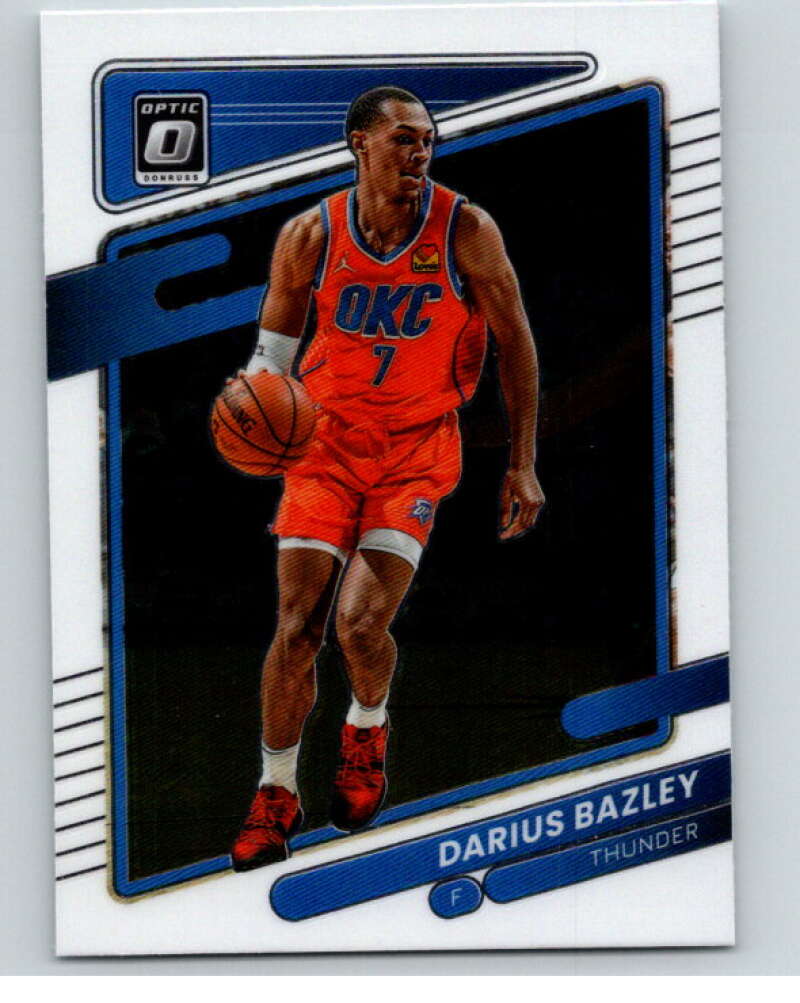 2021-22 Donruss Optic #27 Darius Bazley Oklahoma City Thunder V86818 Image 1