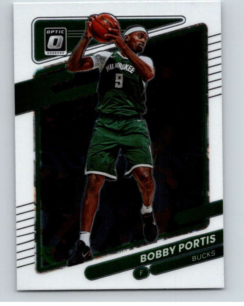 2021-22 Donruss Optic #30 Bobby Portis Milwaukee Bucks V86821 Image 1