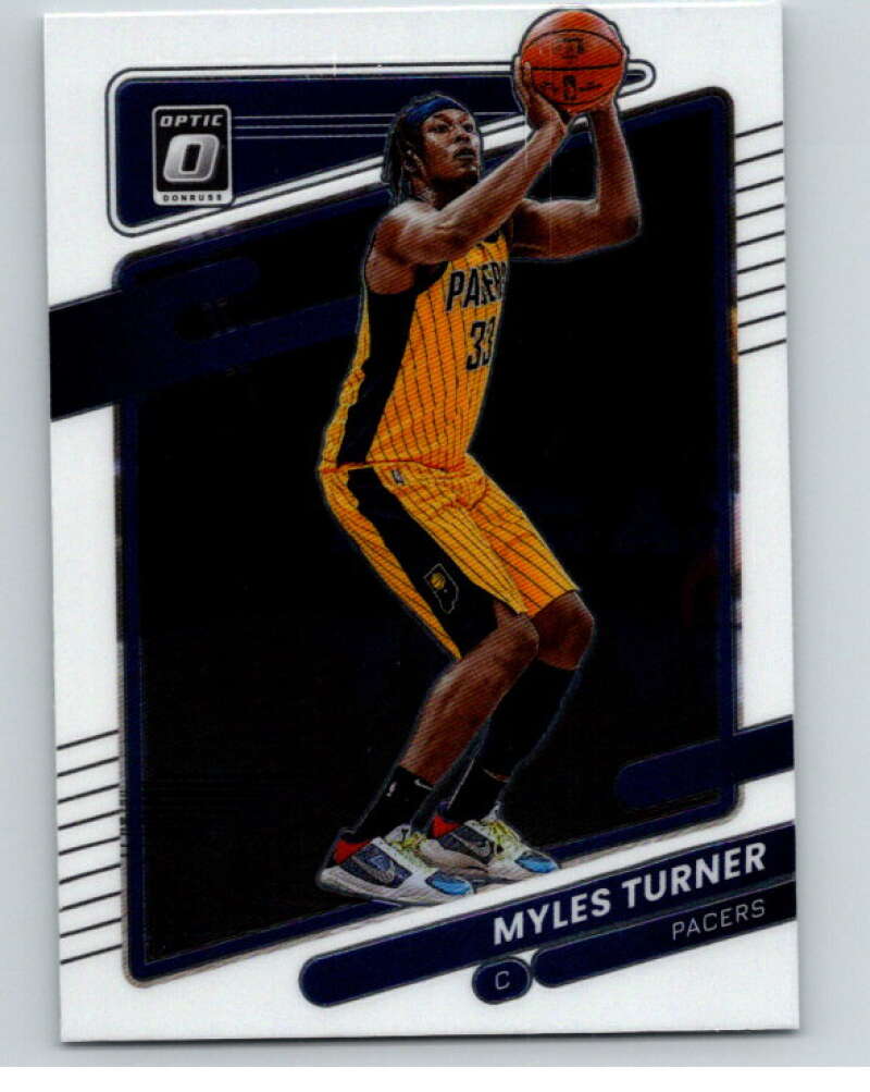 2021-22 Donruss Optic #36 Myles Turner Indiana Pacers V86825 Image 1