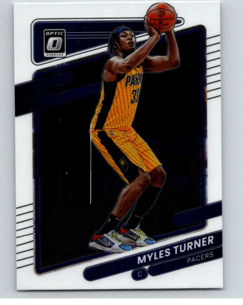 2021-22 Donruss Optic #36 Myles Turner Indiana Pacers V86826 Image 1