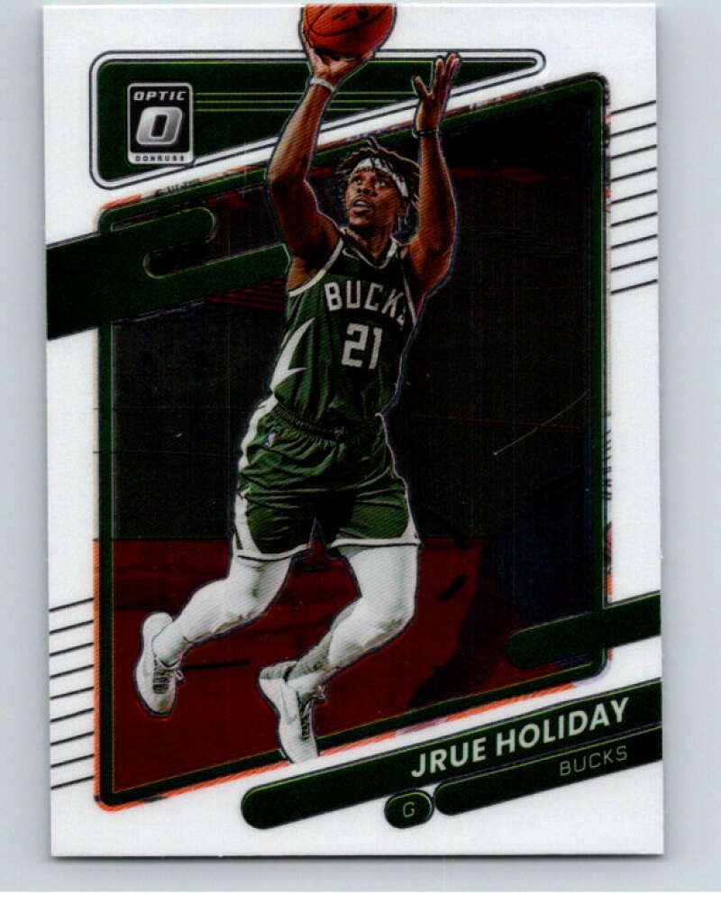 2021-22 Donruss Optic #40 Jrue Holiday Milwaukee Bucks V86829 Image 1