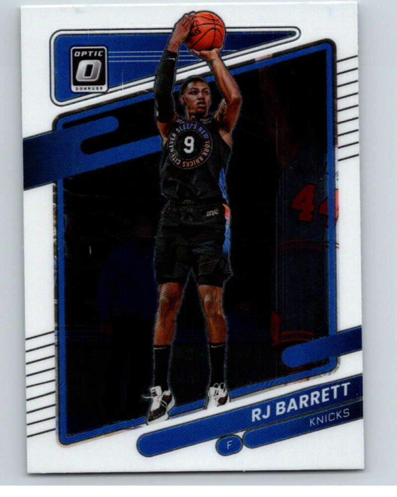 2021-22 Donruss Optic #63 RJ Barrett New York Knicks V86842 Image 1