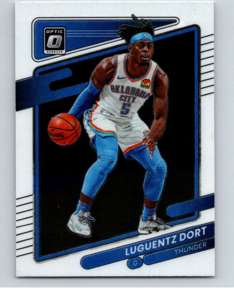 2021-22 Donruss Optic #78 Luguentz Dort Oklahoma City Thunder V86856 Image 1