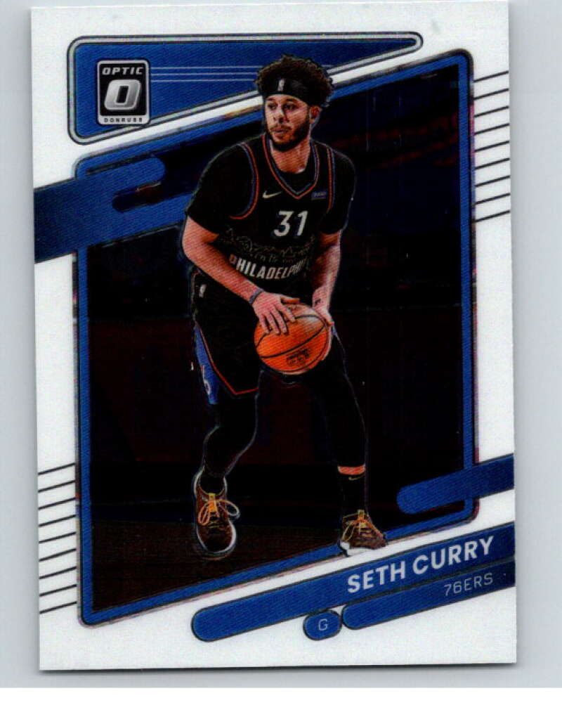 2021-22 Donruss Optic #91 Seth Curry Philadelphia 76ers V86861 Image 1