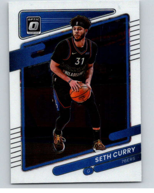 2021-22 Donruss Optic #91 Seth Curry  Philadelphia 76ers  V86861 Image 1