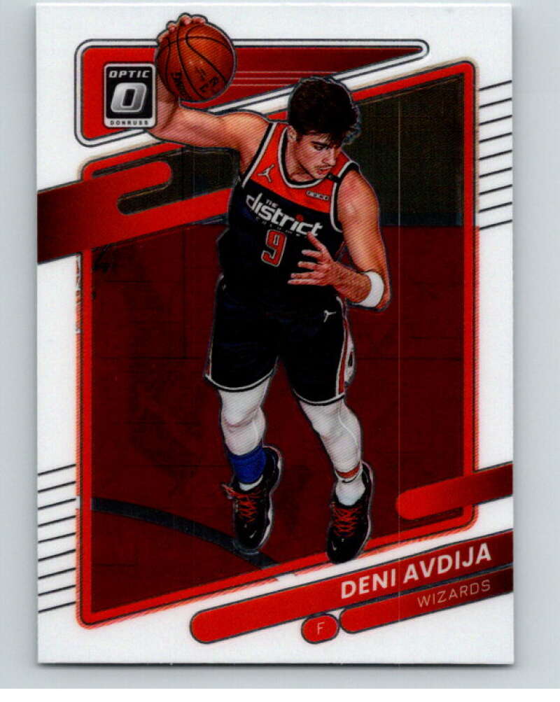 2021-22 Donruss Optic #92 Deni Avdija Washington Wizards V86862 Image 1