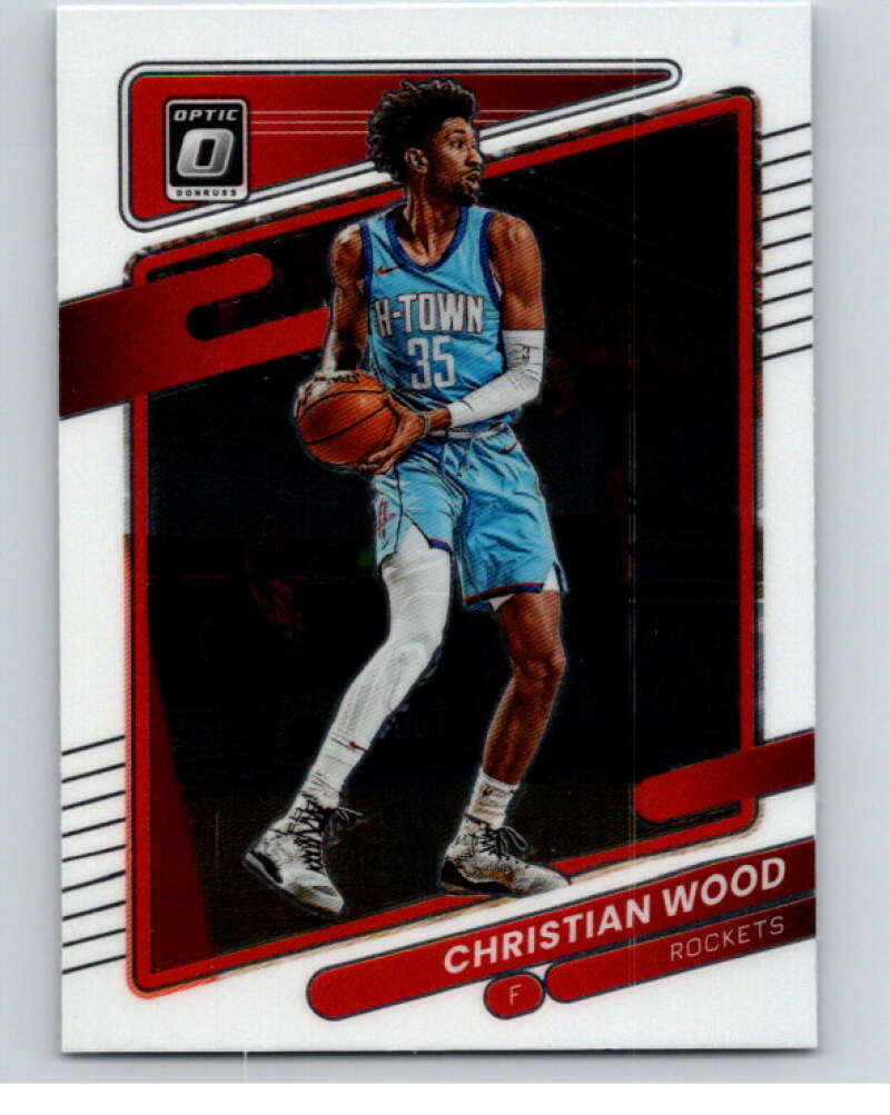 2021-22 Donruss Optic #93 Christian Wood Houston Rockets V86863 Image 1