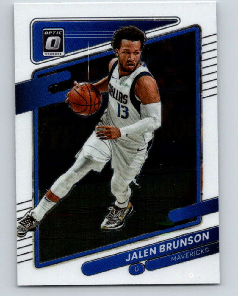 2021-22 Donruss Optic #97 Jalen Brunson Dallas Mavericks V86866 Image 1