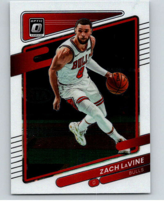 2021-22 Donruss Optic #105 Zach LaVine  Chicago Bulls  V86871 Image 1