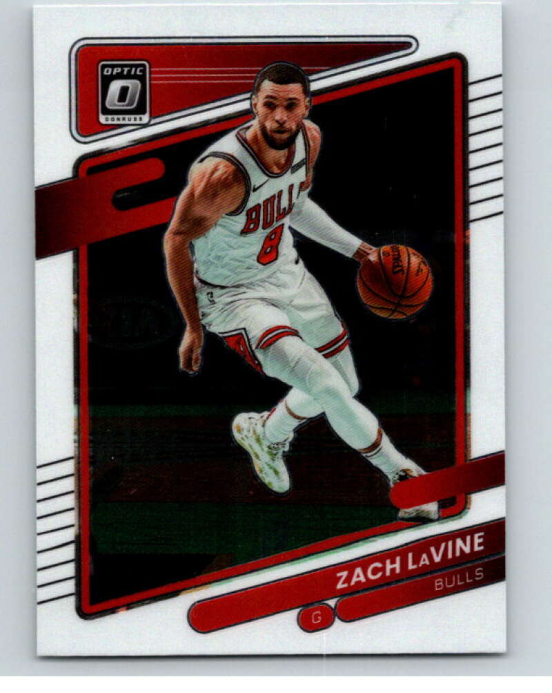 2021-22 Donruss Optic #105 Zach LaVine Chicago Bulls V86871 Image 1