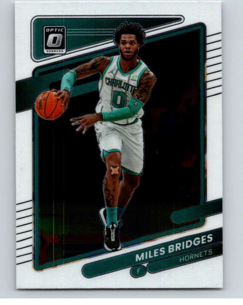 2021-22 Donruss Optic #107 Miles Bridges Charlotte Hornets V86872 Image 1