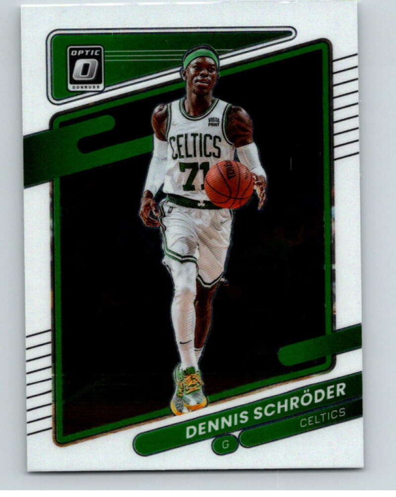 2021-22 Donruss Optic #108 Dennis Schroder Boston Celtics V86873 Image 1