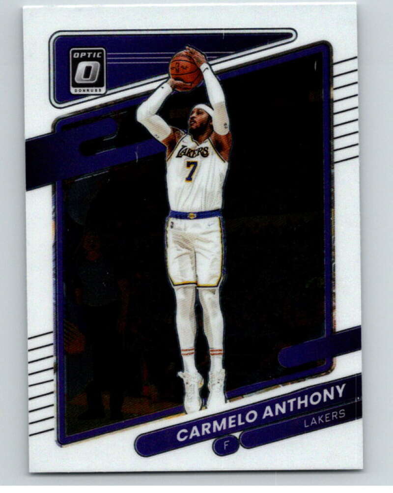 2021-22 Donruss Optic #109 Carmelo Anthony Los Angeles Lakers V86874 Image 1