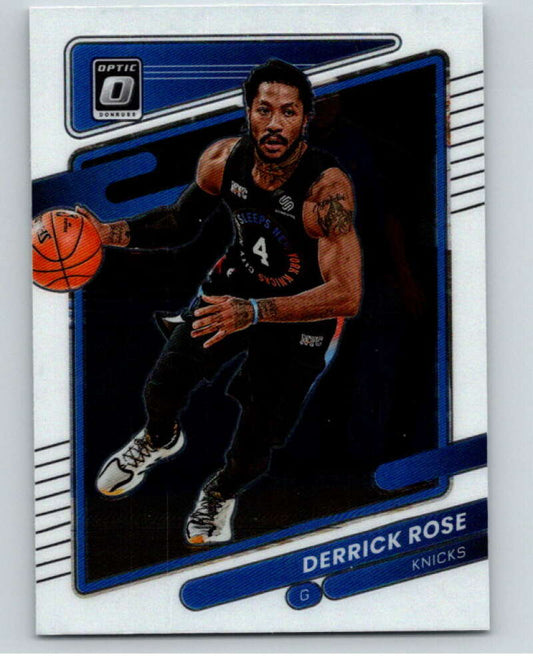 2021-22 Donruss Optic #127 Derrick Rose  New York Knicks  V86883 Image 1