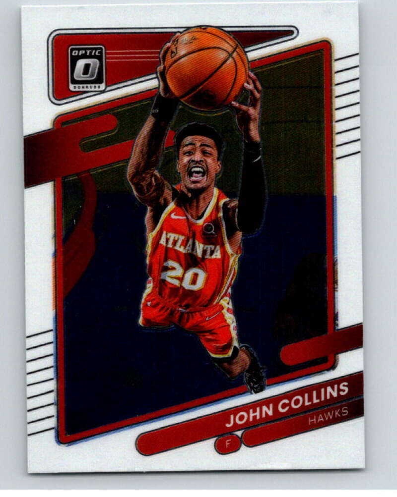 2021-22 Donruss Optic #129 John Collins Atlanta Hawks V86884 Image 1